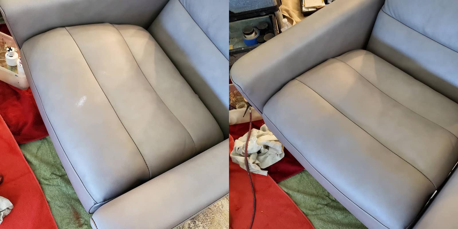Professional leather repair fix